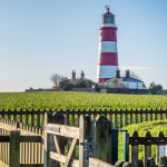 Lighthose; Lighthouses; Happiburgh Lighthouse; Norfolk Villages; North Norfolk; barn & Beach