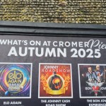 Cromer pier, holidays & beer,norfolk holidays, sunshine, Autumn Sun, The autumn, Walcott, Bacton,Happisburgh, Mundesley, John Lydon, Johnny Rotten.